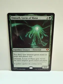 Omnath, Locus of Mana 310 Magic M Commander Masters Card NM MTG - Image 1