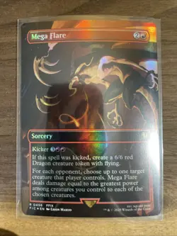 Mega Flare Borderless Final Fantasy Commander 456 - Image 1