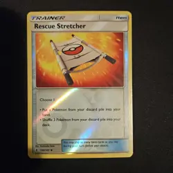 Rescue Stretcher 130/145 Guardians Rising Pokemon Card Reverse Holo NM 2017 - Image 1