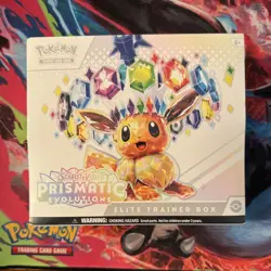 Pokemon TCG Prismatic Evolutions ETB Elite Trainer Box New Factory Sealed - Image 1