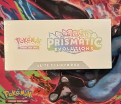 Pokemon TCG Prismatic Evolutions ETB Elite Trainer Box New Factory Sealed - Image 3