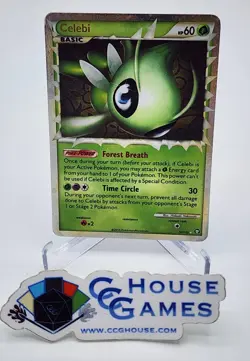 Celebi Prime 92/102 Triumphant Holo Rare White Star Pokemon *CCGHouse* RA - Image 1