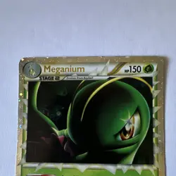 Pokemon TCG Meganium Prime 109/123 HGSS Ultra Rare Holo EN 2010 HP - Image 3