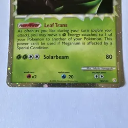 Pokemon TCG Meganium Prime 109/123 HGSS Ultra Rare Holo EN 2010 HP - Image 4