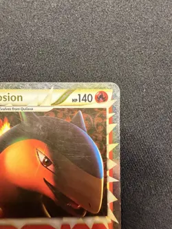 Pokemon Typhlosion Prime 110/123 HeartGold & SoulSilver Holo Ultra Rare - Image 2