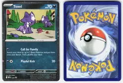 Toxel (Cosmos Holo) 078 ME: Mega Evolution Promo Near Mint Promo - Image 3