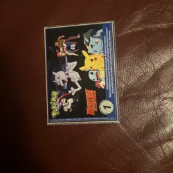 1999 Pokemon Poketrivia Mewtwo Strikes Back Burger King Promo #8 WARTORTLE - Image 2
