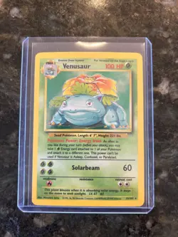 Pokemon TCG Venusaur Base Set 15/102 Holo 1999-2000 Wizards Base Set - Image 1