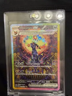 Pokemon TCG Prismatic Evolutions Umbreon ex 161/131 SIR Full Art Holo 280 HP - Image 5