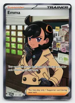 Emma Ultra Rare ME04: Chaos Rising 107/086 Pokemon TCG - Image 1