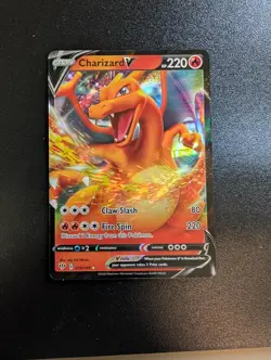 Charizard V 019/189 Holo V Rare Darkness Ablaze Pokemon Holo Near Mint - Image 1