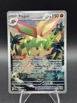 Flygon 101/094 Pokemon Phantasmal Flames Illustration Rare Full Art Holo NM - Image 1