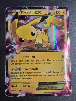 Pikachu EX XY84 DMG XY Promo Holo Promo Pokemon Holo - Image 1