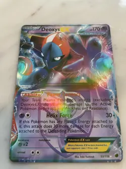 Pokemon Deoxys EX 53/116 World Championship Decks EX 2013 LP - Image 1