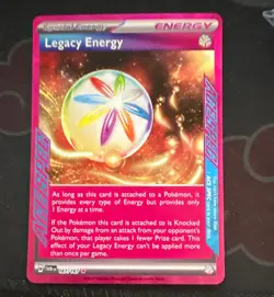 Pokemon TCG Temporal Forces Legacy Energy 167/162 ACE SPEC Holo EN - Image 1