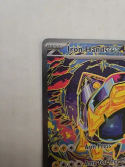 Pokemon Iron Hands ex 154/131 Prismatic Evolutions Special Illustration 154 SIR - Image 2