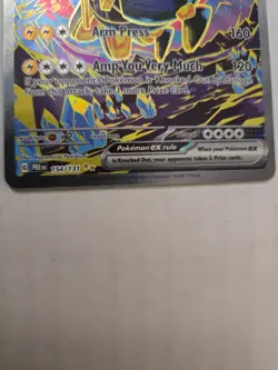 Pokemon Iron Hands ex 154/131 Prismatic Evolutions Special Illustration 154 SIR - Image 5