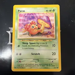 PARAS - Neo Revelation Set - 47/64 - Common - Pokemon Card - Unlimited - Image 1