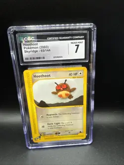 Hoothoot Skyridge 065/144 CGC 7 Graded Pokemon Card Non Holo - Image 1