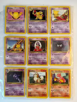 Collection of vintage Pokemon cards! 40 creatures including Rocket and 17 energy - Image 1