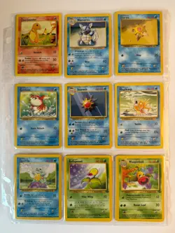 Collection of vintage Pokemon cards! 40 creatures including Rocket and 17 energy - Image 2