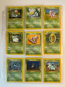 Collection of vintage Pokemon cards! 40 creatures including Rocket and 17 energy - Image 3