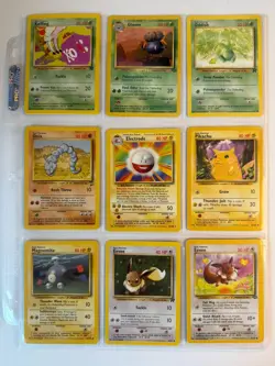 Collection of vintage Pokemon cards! 40 creatures including Rocket and 17 energy - Image 4