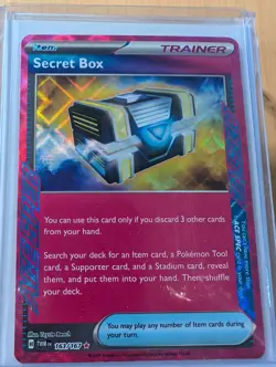 Secret Box – 163/167 – Twilight Masquerade – ACE SPEC Rare – NM Pokemon Card - Image 1