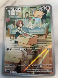 Ralts 211/198 SV01: Scarlet & Violet Base Set Holo Pokemon Card NM - Image 1
