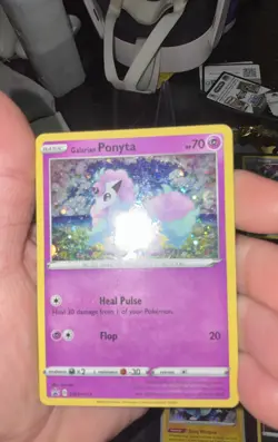 Galarian Ponyta SWSH013 SWSH: Sword & Shield Promo Cards Holo - Image 1