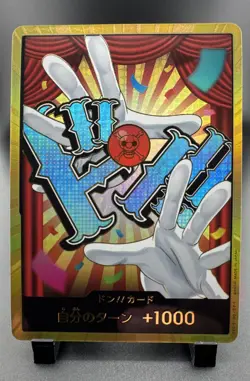 DON!! Card (Buggy) (Gold) Premium Booster -The Best- Vol. 2 Foil - Image 1