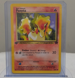 Ponyta Mint NM Very Rare Team Rocket 1st Edition 64/82 2000 Pokemon Card - Image 1