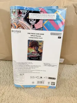 IN HAND One Piece Card Game Official Playmat Limited Edition Vol.5 & Promo Card - Image 1