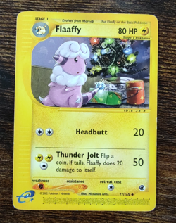 Expedition Flaaffy 77/165 Pokemon Non Holo Card - Image 1