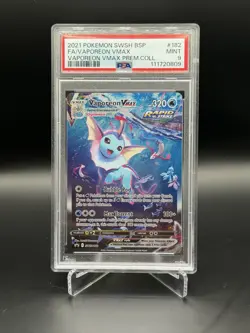 Vaporeon VMAX SWSH182 SWSH: Sword & Shield Promo Cards Holo - Image 1