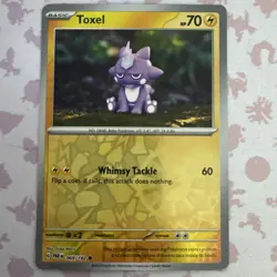 TOXEL Paradox Rift 69/182 Pokemon Card Mint Reverse Holo - Image 1