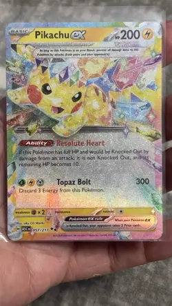 Pokemon Pikachu ex 2x Card Lot 028/131 & 057/217 - Image 2