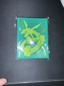 Pokemon TCG Card Sleeves 2018 Celestial Storm Rayquaza ETB 65ct - Image 1