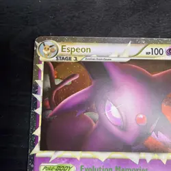 Pokemon Espeon Prime Ultra Rare Holo 81/90 Undaunted 2010 Stage 1 100 HP Card LP - Image 2