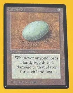 MTG DINGUS EGG Beta (OldManMTG 004-895) - Image 1