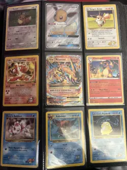 Pokemon TCG Big Pokemon Card Binder Collection Mixed Lot Vintage - Image 1