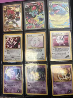 Pokemon TCG Big Pokemon Card Binder Collection Mixed Lot Vintage - Image 2