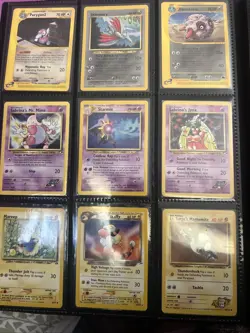 Pokemon TCG Big Pokemon Card Binder Collection Mixed Lot Vintage - Image 4