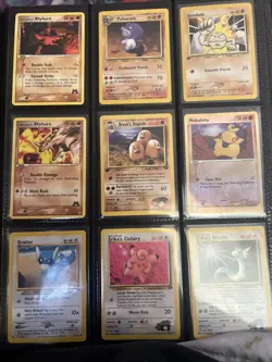 Pokemon TCG Big Pokemon Card Binder Collection Mixed Lot Vintage - Image 5