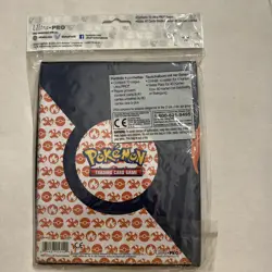 Pokemon ULTRA PRO 4 Pocket CHARIZARD Card Album Binder Portfolio NEW - Image 2