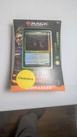 Magic MTG Coven Counters Innistrad Midnight Hunt Commander Deck NIB - Image 1