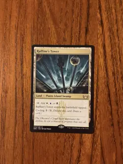 MTG Raffine's Tower Streets of New Capenna SNC 254/281 Regular Rare NM Mint - Image 1
