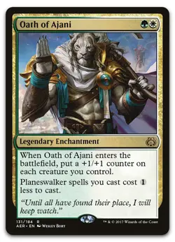 Oath of Ajani #131 (NM) Aether Revolt AER Magic MTG - Image 1