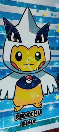 Rare Hearts Holo Pokemon Card Database Christmas Set Poncho Pikachu FULL SET! - Image 2