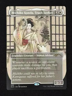 1x MTG Michiko Konda, Truth Seeker - Secret Lair Drop Series (SLD) #259 - Magic - Image 3